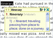 Artefact Dictionary Screenshot